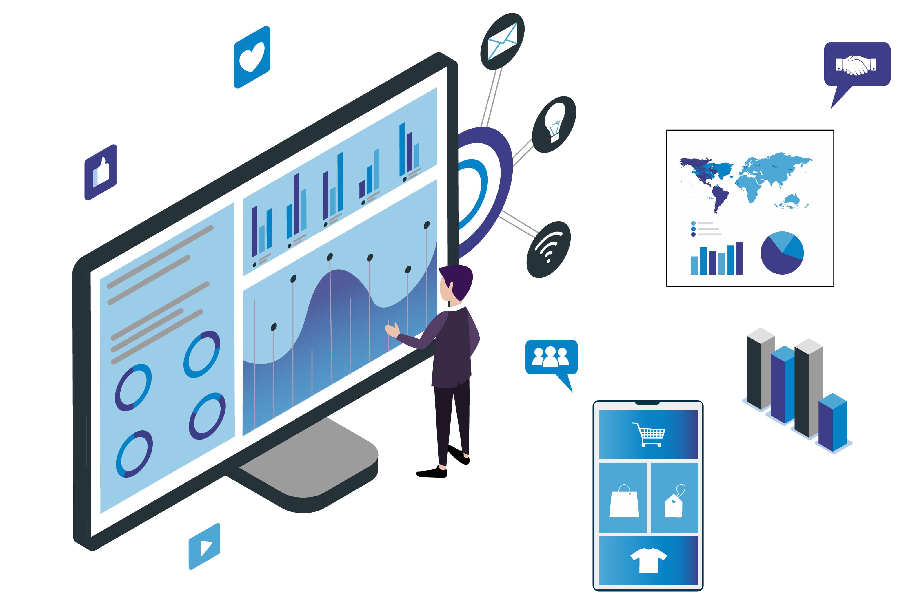 Marketing Design Solutions Marketing Design Solutions for your brand with brand tone that enhance the brand visibility for your business